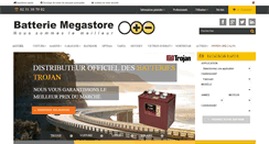 Desktop Screenshot of batteriemegastore.fr